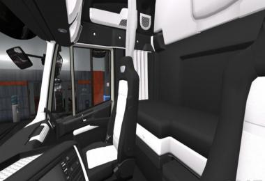 Iveco Hi-Way Luxury Black - White Interior 1.36.x