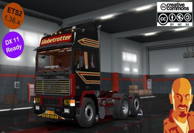 VOLVO F16 6x2 CUSTOM (REQUEST) ETS2 1.36.x DX 11