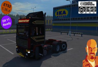 VOLVO F16 6x2 CUSTOM (REQUEST) ETS2 1.36.x DX 11