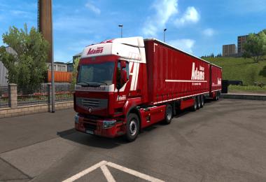 Combo skin Adams for Renault Premium v1.0