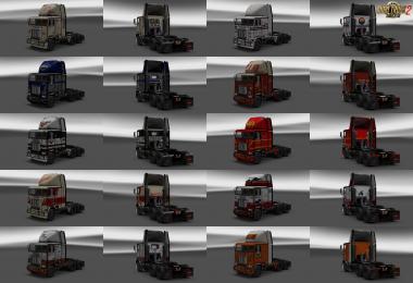 Dirty Skins Pack for Freightliner FLB v1.0