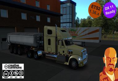 FREIGHTLINER CORONADO ETS2 DX11 1.36.x