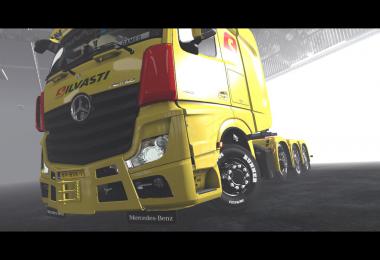 Skins - Silvasti - for all mercedes actros mp4 1.36