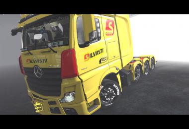 Skins - Silvasti - for all mercedes actros mp4 1.36