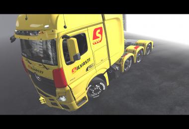 Skins - Silvasti - for all mercedes actros mp4 1.36