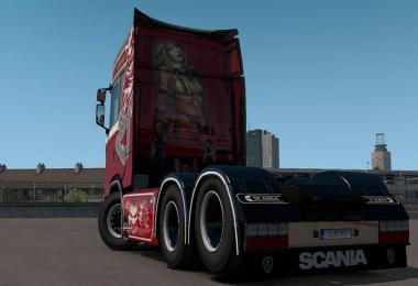 Scania NG S Super Silver Star skin v1.0