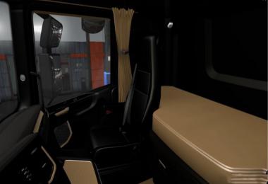 Scania S & R 2016 Black - Brown Interior 1.36.x