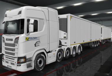 Skin Scania S Next Gen 8x4 Kraker Trailers 1.36