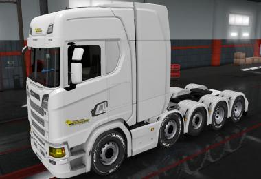 Skin Scania S Next Gen 8x4 Pra Frente Brasil Transportadora 1.36