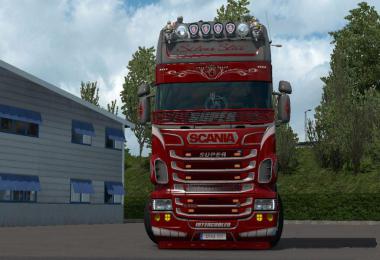 Super Silver Star Skin for Scania RJL v1.0