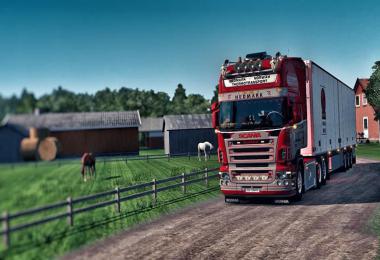 Scania RJL R500 Hedmark Transport Skin v1.0