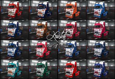 Pack 32 Teams NFL for Renault T 1.36.x