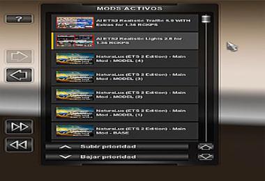 AI Realistic lights v2.8 for ETS2 1.36.x