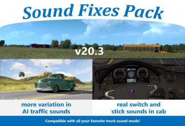 [ATS] Sound Fixes Pack v20.3 1.36.x