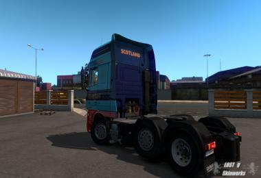 DAF XF105 Tennant Transport skin v1.0