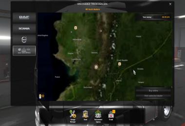 Ecuador Map Mod Save Game Profile ETS2 1.36