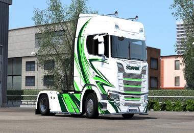 Gunt Kolbitsch style skin for Scania S Next-Gen v1.0