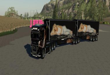 Roadtrain Semi Woodchips v1.2