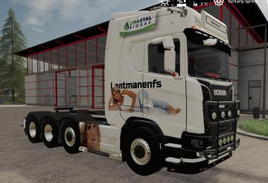 Scania And Biogas trailer Roadtrain v1.0