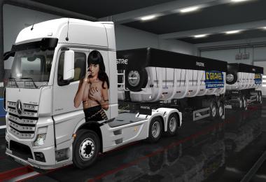 Skin Mercedes Benz Actros Mp4 Katy Perry 1.36