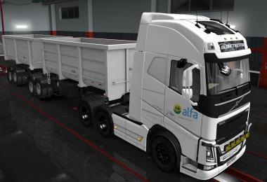 SKIN VOLVO FH16 2012 COOPERALFA 1.36