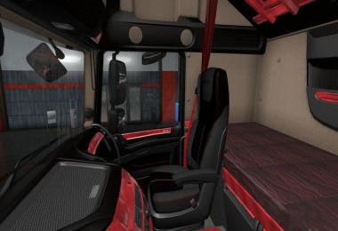 DAF E6 Red Wood Interior 1.36.x