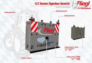 Eigenbaugewicht 4t Heckgewicht v1.0