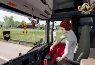 Animated Female Passenger in Truck (with you) v2.0.1