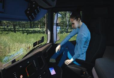 Animated Female Passenger in Truck (with you) v2.0.1