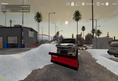 Boss snow plow fs19 and fs17 modding v1.0 - Modhub.us