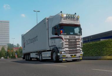 Scania R4 Dutch Container Transport skin v1.0