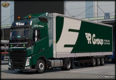 VOLVO FH4 R-Group Combo Skin v1.0