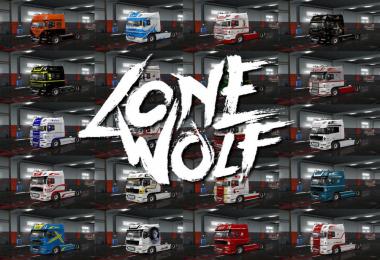 Wolf’s Daf XF105 Skin Pack v1.0