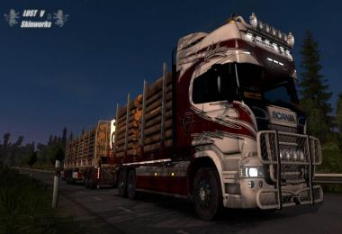 Woodtrans AB Scania R combo v1.1