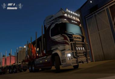 Woodtrans AB Scania R combo v1.1