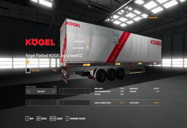 KOGEL ORIGINAL AUTOLOADER TRAILER v1.0