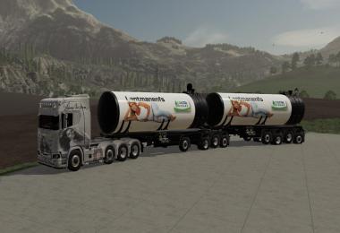 FLIEGL SEMI ROADTRAIN BIOGAS TRAILER v1.6