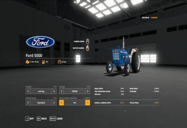 Ford 5000 wip v1.0