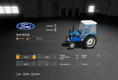 Ford 7610 III wip v1.0