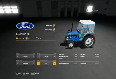 Ford 7610 III wip v1.0