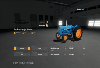 Fordson Major Diesel wip v1.0