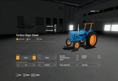 Fordson Major Diesel wip v1.0