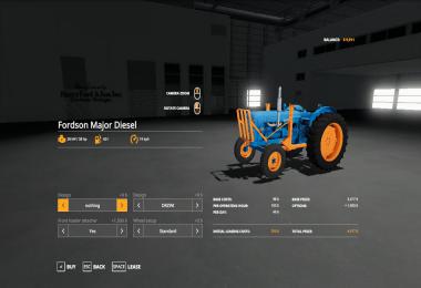 Fordson Major Diesel wip v1.0