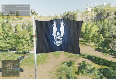 FS19 UNSCFlag v1.0