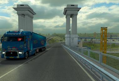 Hamza-Skinner Corona Combo For Renault T Scs Trailer v1.0