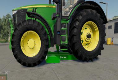 John Deere Series 7R with EZBallast Underground Weight v1.0