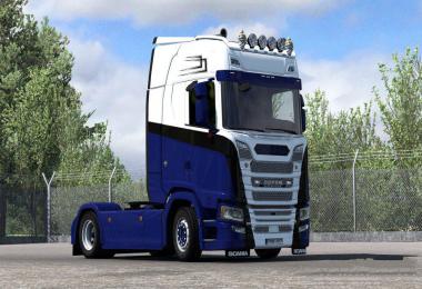 Paintable VDB Logistics Style Skin for Scania S NG v1.0