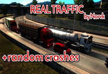 Realistic traffic density with random crashes 1.36.x