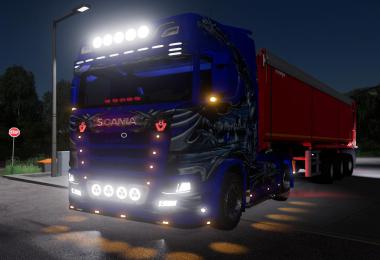 Scania NG schtroumpf v1.0