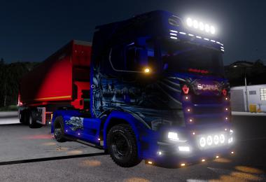 Scania NG schtroumpf v1.0